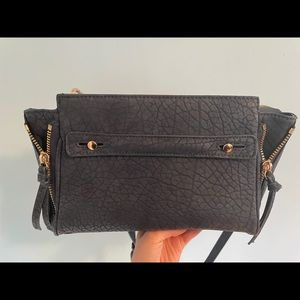 Mixology Blue Distressed Purse